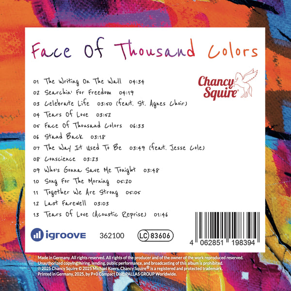 Face Of Thousand Colors (CD) / Chancy Squire
