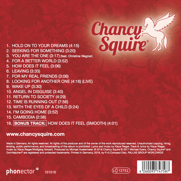For A Better World (CD) / Chancy Squire