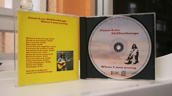 When I was young (CD) / Jean-Luc Differdange