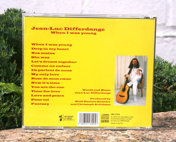 When I was young (CD) / Jean-Luc Differdange